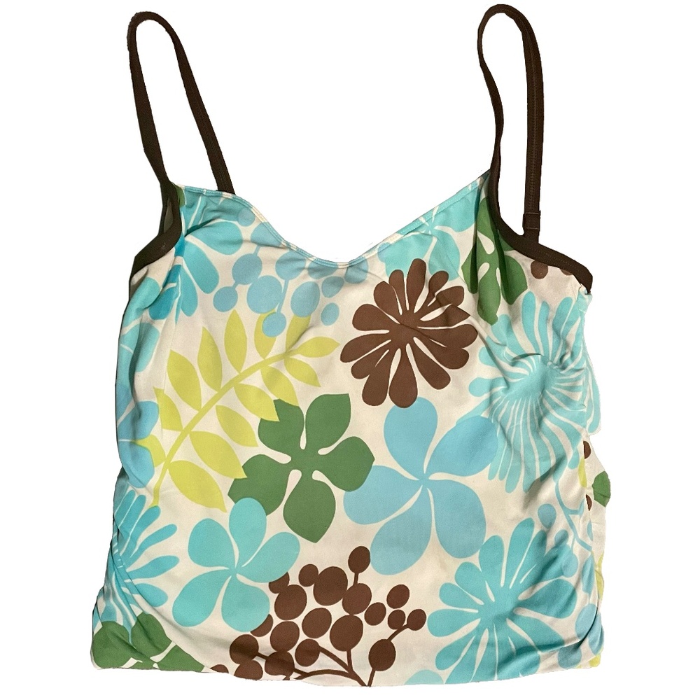 LA BLANCA BY ROD BEATTIE: Floral Swimming Top